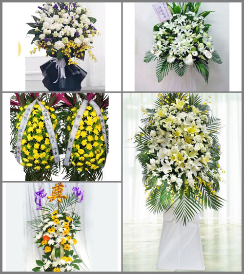 北京房山区阎村镇小董村白事花篮预定